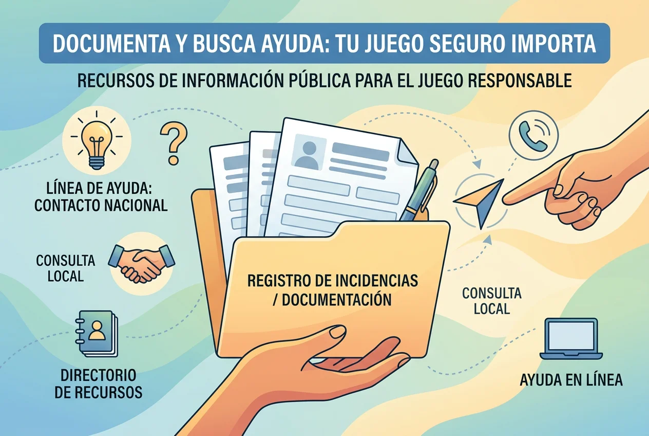Documentación y recursos de ayuda ante problemas con el juego